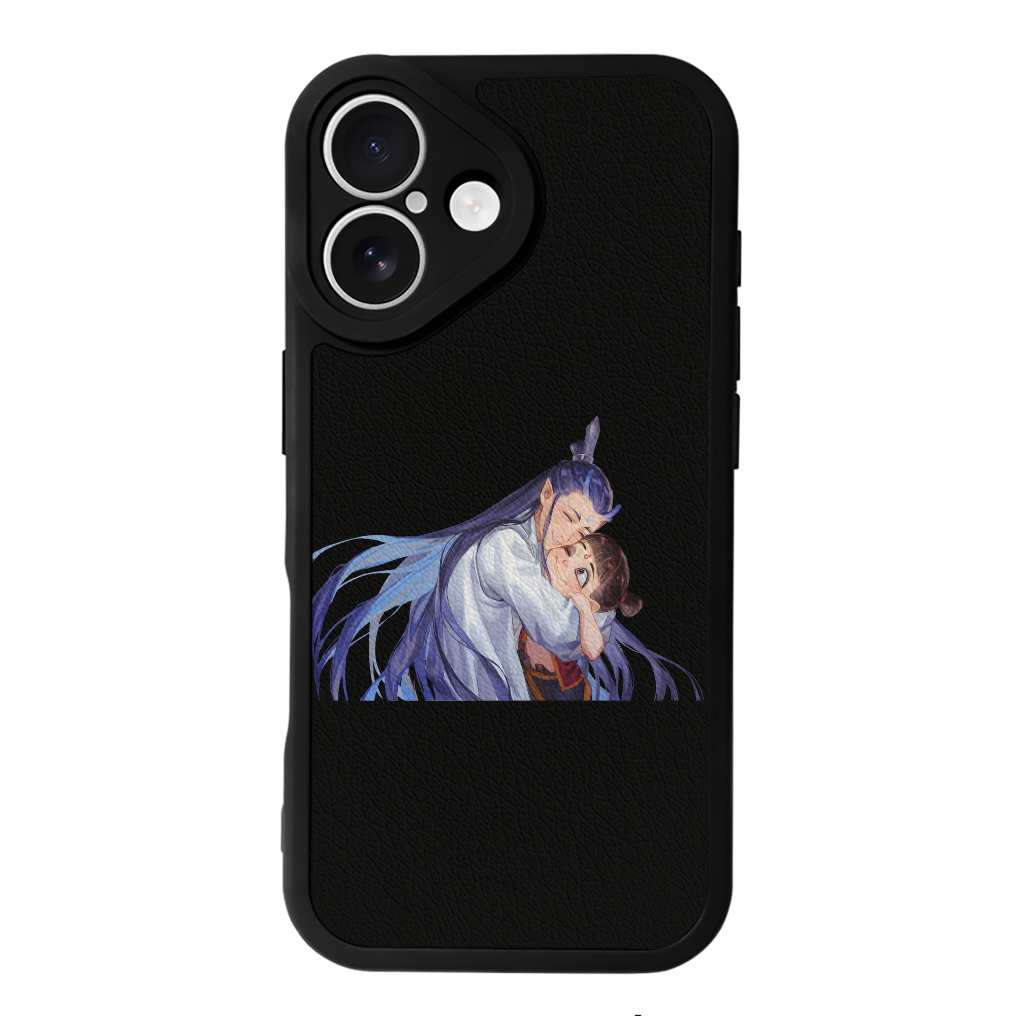 （画像用） Ne Zha 2 ナタ 魔童の大暴れ 【iPhone 16シリーズ対応】シリコンスマホケース（レザー調） 材質：シリコン